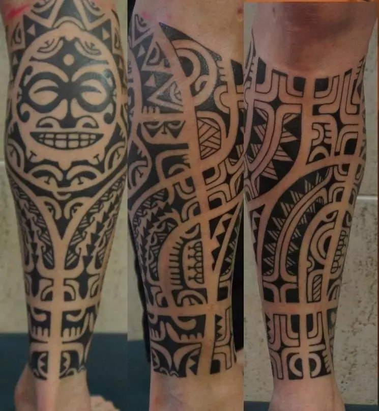 Tatuaje Maya: bocetos de tatuajes en el estilo de los indios tribu. Sentido. Calendario, patrones y otros dibujos adicionales. 14013_23