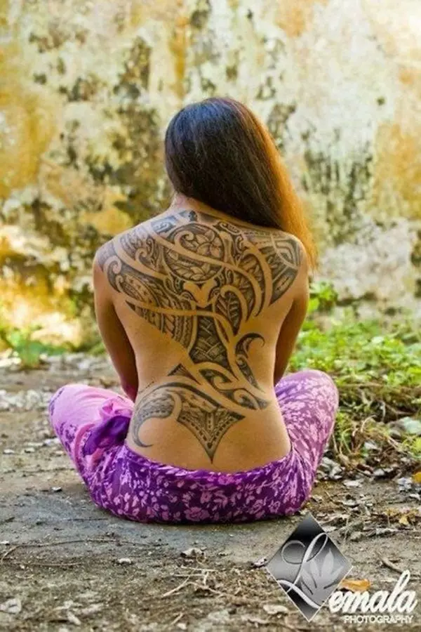 Maya Tattoo: Skice tetovaže v stilu indijcev plemena. Pomen. Koledar, vzorci in druge dodatne risbe 14013_5
