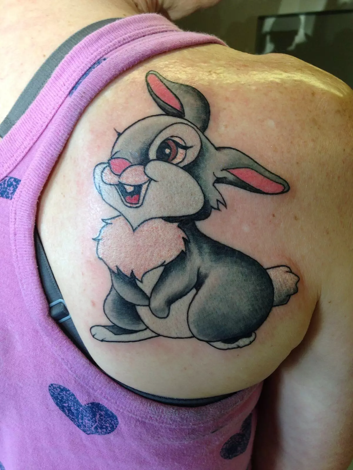 纹身“兔子”：纹身的价值与野兔和草图，兔子罗伯纹身，白色兔子和角，其他女孩和男人的其他选择 14071_27