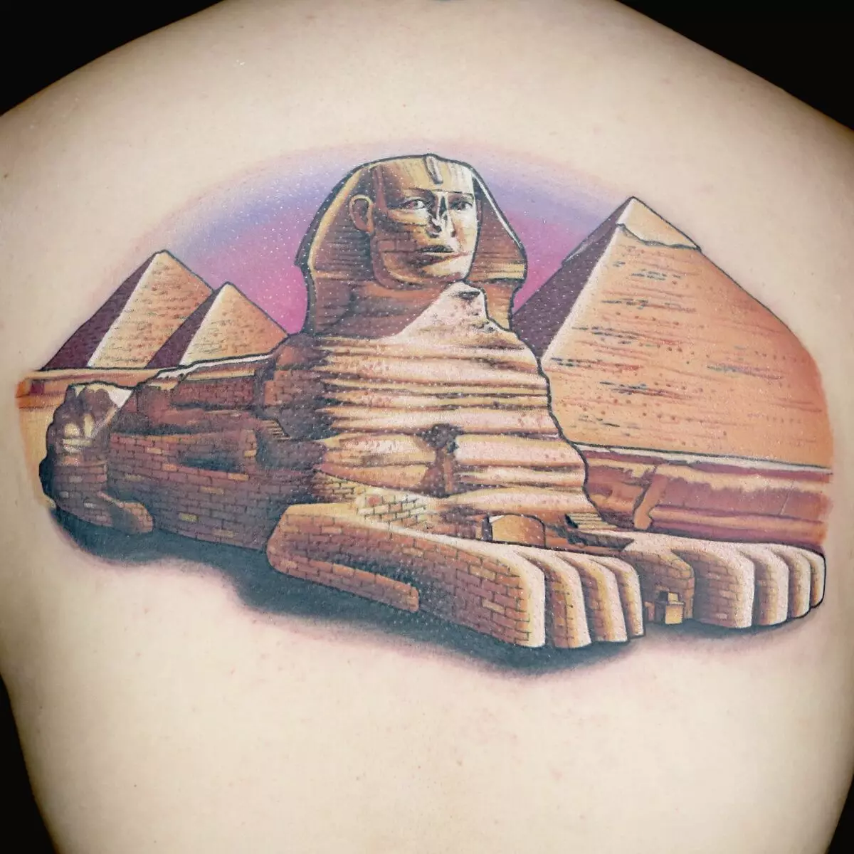 Egyptin tatuointi: Tattooksen luonnokset Egyptin teeman kanssa, symbolien tarkastelu Egyptin tyyliin, hihat hieroglyfistä ja muista tatuoista miehille ja naisille, niiden merkityksestä 14114_33