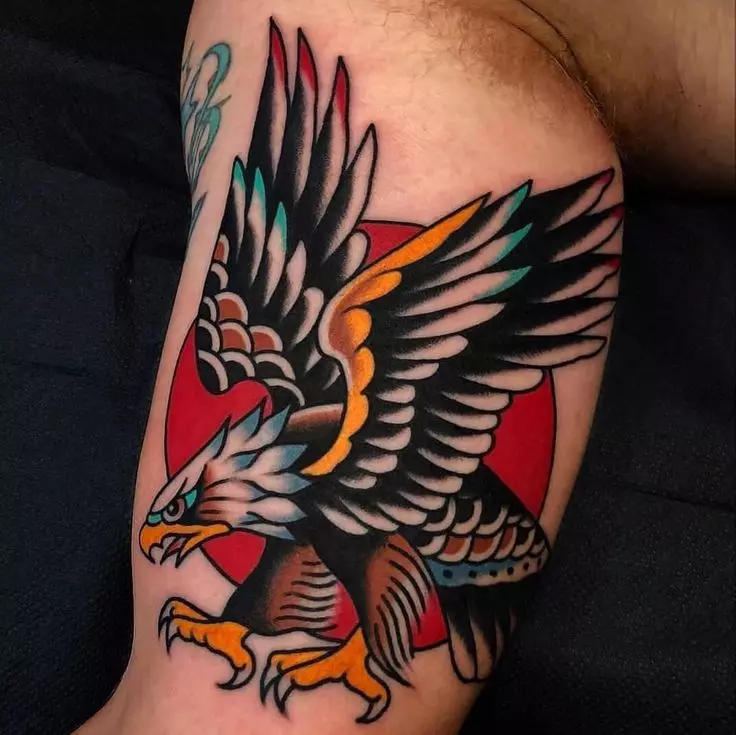Old Skyl tattoo: lakaran tatu, lengan hitam dan putih dan sedikit menelan, jantung dan panther, ular dan lain-lain imej tatu untuk payudara, bahu dan kaki 14139_11