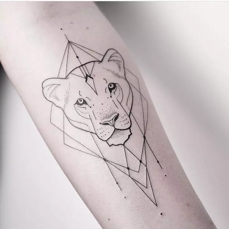 紋身“Panther”（42張）：紋身的價值和草圖。黑色和粉紅色的豹是什麼意思，磨呢？紋身在手上，在我的肩膀和腿上 14160_42