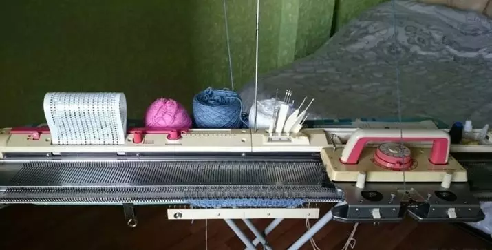 Mesin Knitting Broother: Kad untuk Mesin Knitting Baru. Kenapa mesin bersatu melalui baris? Penerangan mengenai model. 14197_11