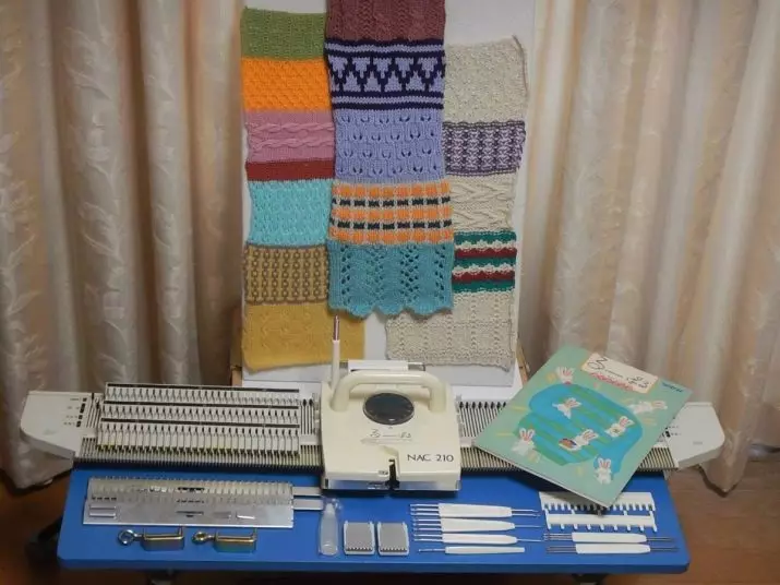 Mesin Knitting Broother: Kad untuk Mesin Knitting Baru. Kenapa mesin bersatu melalui baris? Penerangan mengenai model. 14197_22