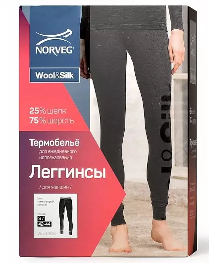 Underwear térmica NORVEG: Descrición xeral dos monosmos térmicos masculinos e femininos, conxuntos e outros termoemones da la Merinosa, pros e contras de produtos de productores, comentarios 1419_27