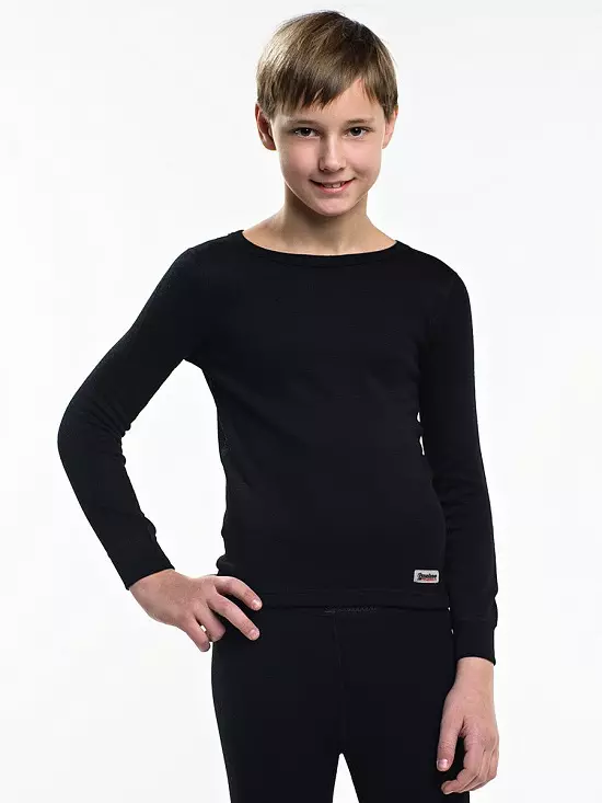 الملابس الداخلية الحرارية Guahoo: اختيار المزدوجات الحرارية، من الذكور والإناث والملابس الداخلية للأطفال الحراري للطقس البارد. خصائص النماذج والمراجعات 1424_14