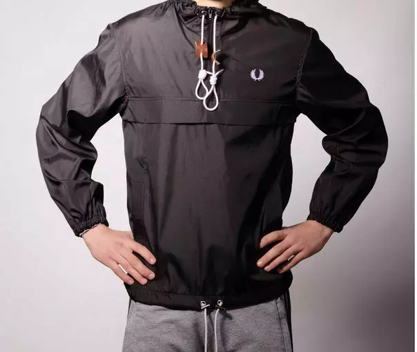 Anorak Fred Perry: Model Fred Perry, Hitam Dan Wanita windbreakers-Anoraki, 38 Photo 14275_2