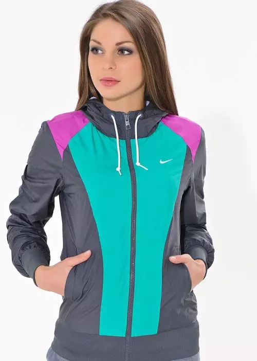 windbreakers Sports (46 photos): modelên jin, hooded 14293_2