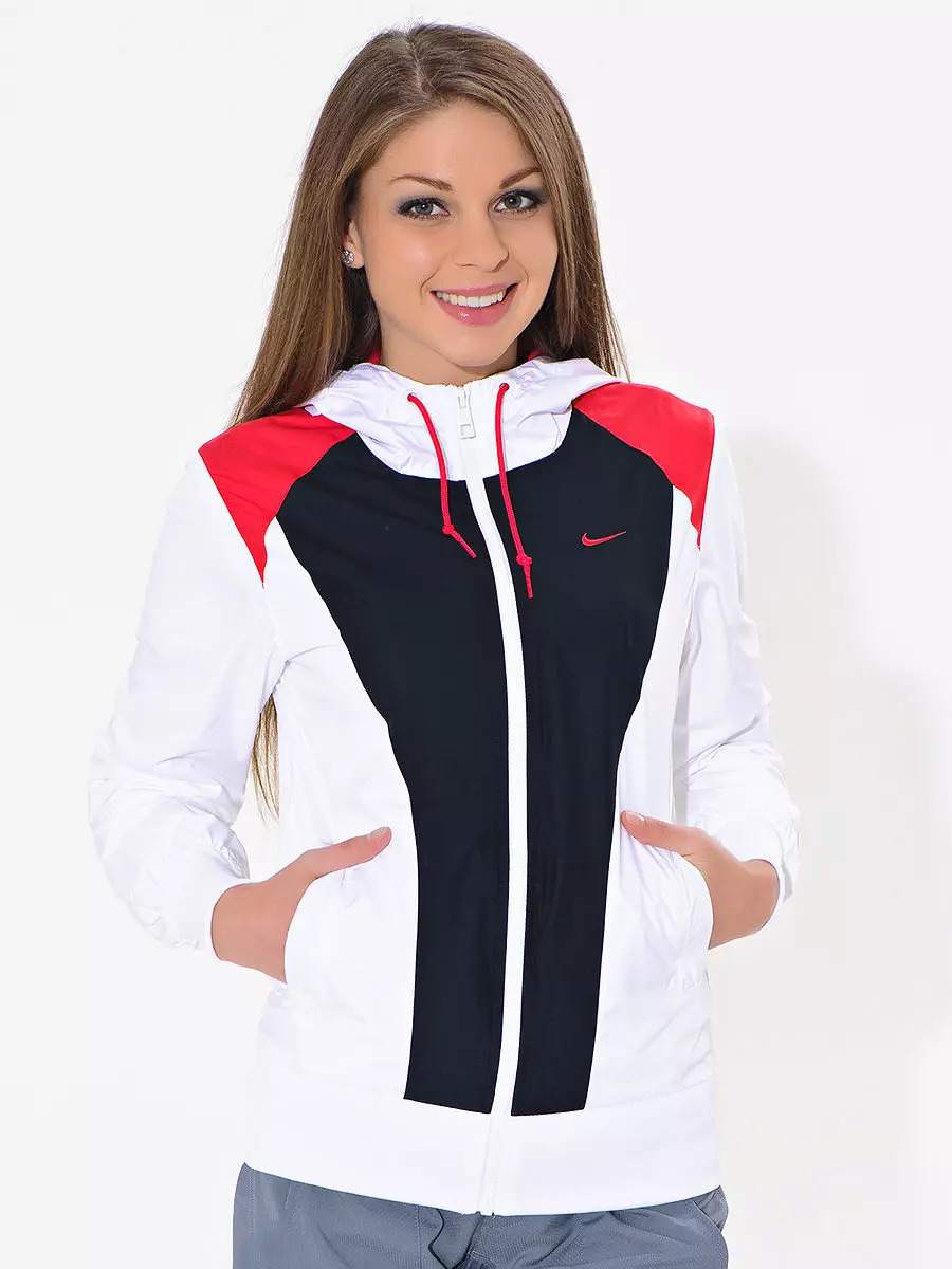 Sports windbreakers (46 sary): vehivavy modely, nisaron-tava 14293_30