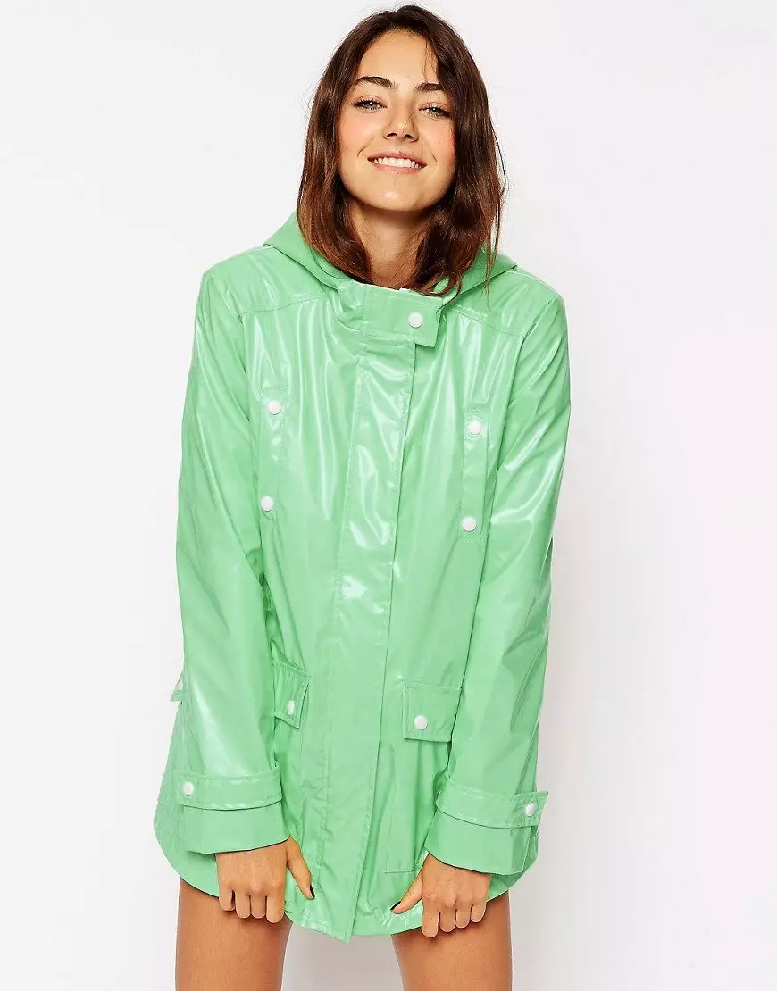美麗的raincoat（92張照片）：女性的美麗雨衣，雨衣 14301_34
