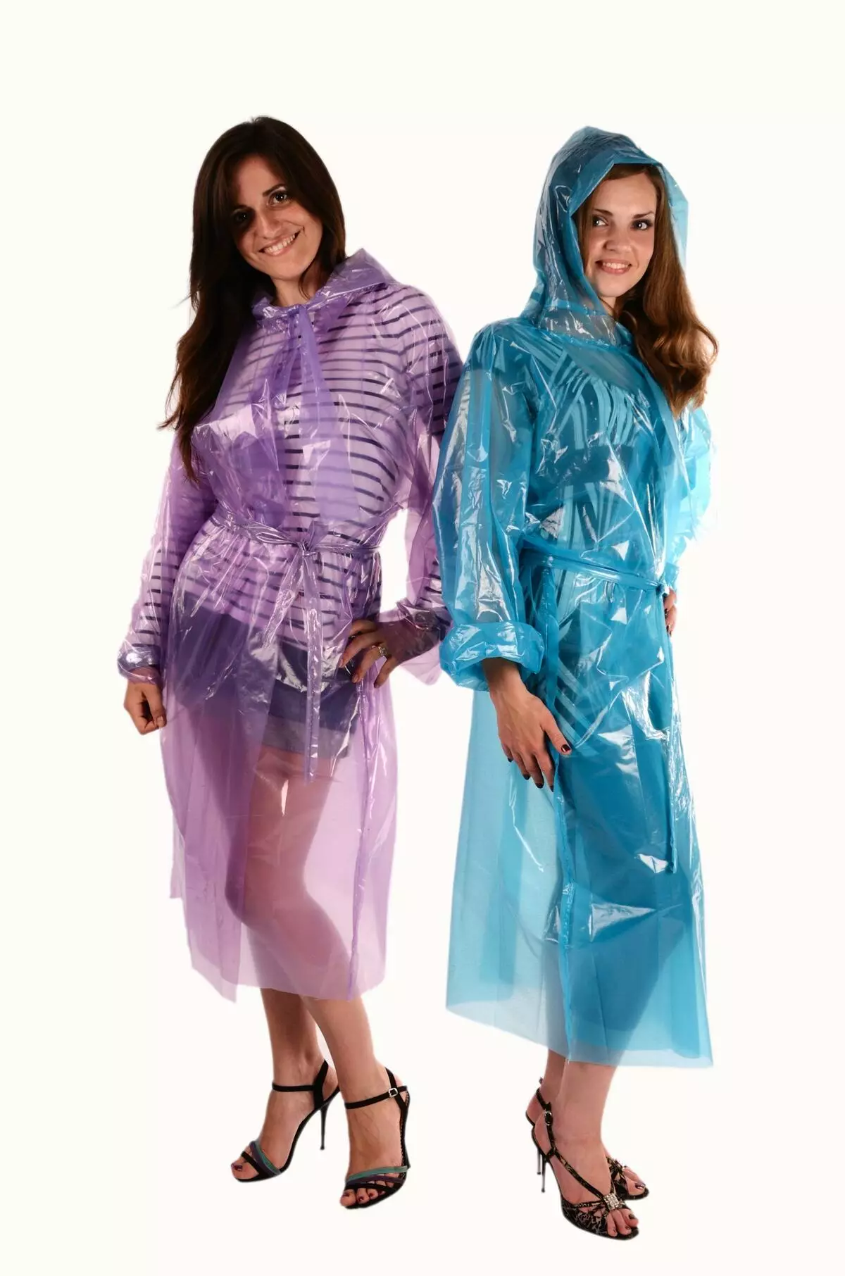 美麗的raincoat（92張照片）：女性的美麗雨衣，雨衣 14301_41
