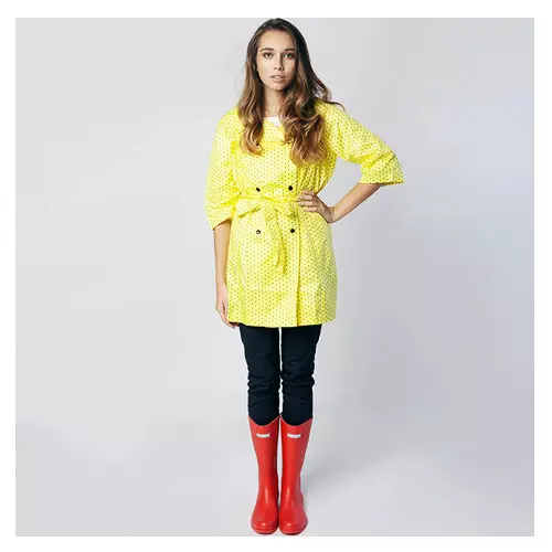 美麗的raincoat（92張照片）：女性的美麗雨衣，雨衣 14301_54