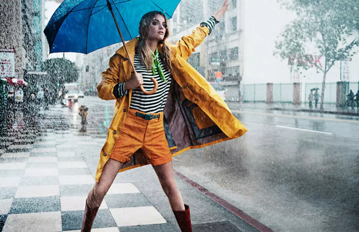 美麗的raincoat（92張照片）：女性的美麗雨衣，雨衣 14301_82