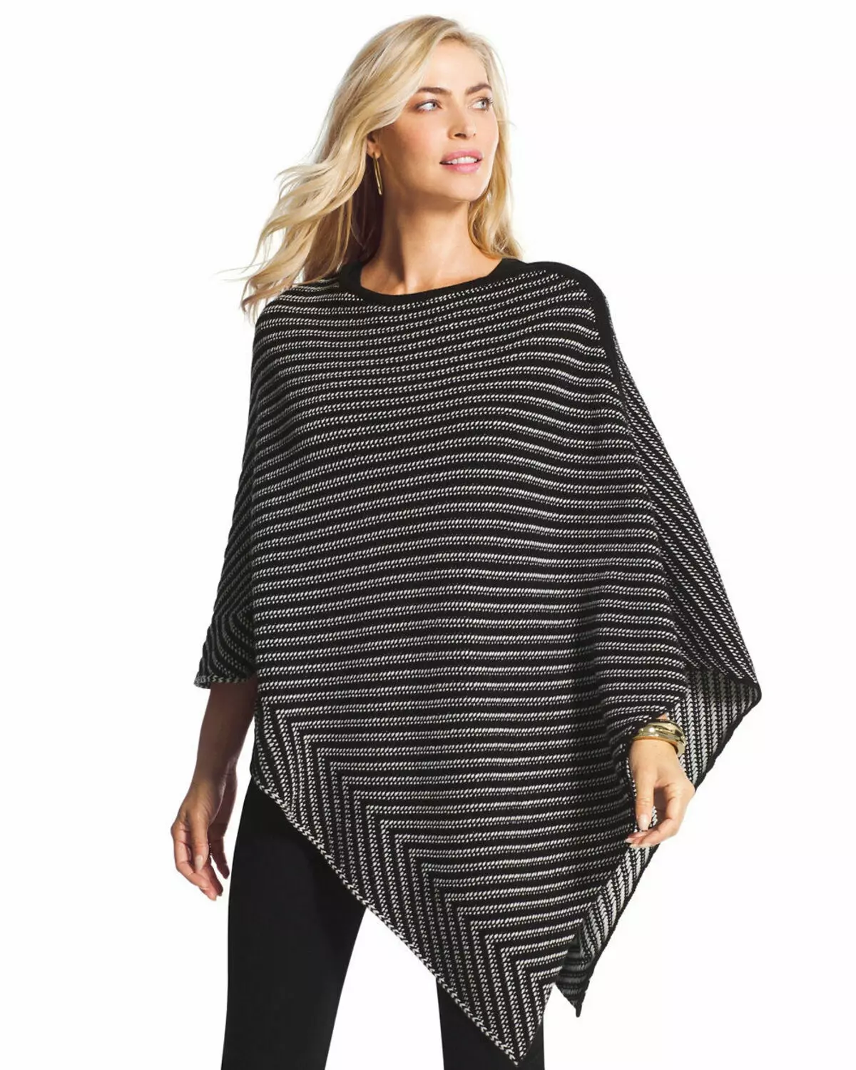 Dak li jilbsu Poncho 2021 (71 Ritratti): Kif tilbes Poncho Cape, li biha tilbes poncho fl-2021 14320_63