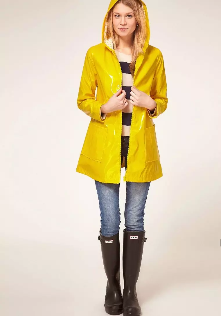 Hooded raincoat (91 duab): rubberized, cloak, waterproof, raws li nws yog hu ua ib tug hooding raincoat, cloak 14331_15
