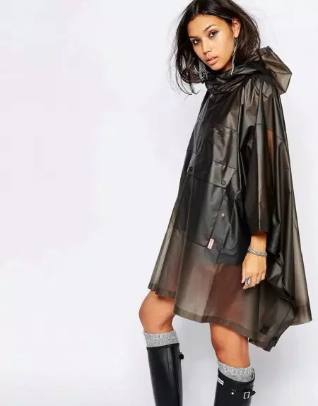 Hooded Raincoat (91 bilder): Gummi, kappa, vattentät, som det kallas en huva regnrock, kappa 14331_24