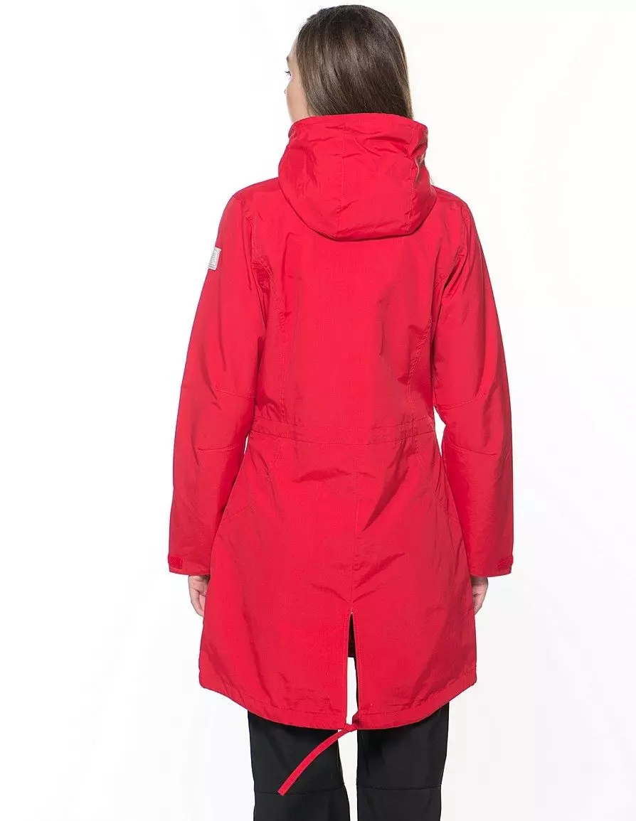 Hooded Raincoat (91 Foto): Rubbersized, jubah, anti banyu, amarga diarani jumbuh hooding, jubah 14331_75