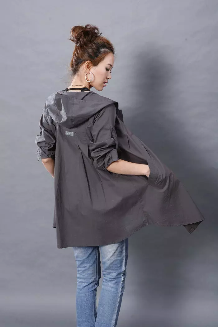 Hooded Raincoat (91 billeder): Gummiiseret, kappe, vandtæt, som det hedder en hooding raincoat, cloak 14331_9