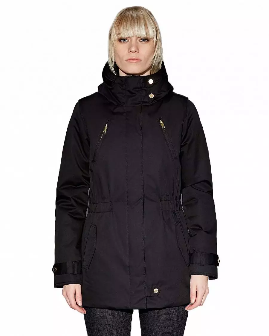 여성 다운 재킷 2021 (41 장의 사진) : 겨울, 핀란드어, 스웨덴어 및 캐나다 모델 14339_10