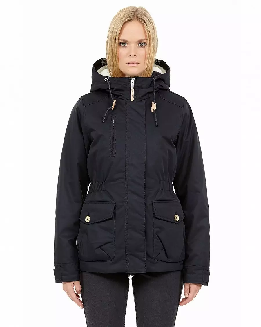 여성 다운 재킷 2021 (41 장의 사진) : 겨울, 핀란드어, 스웨덴어 및 캐나다 모델 14339_11