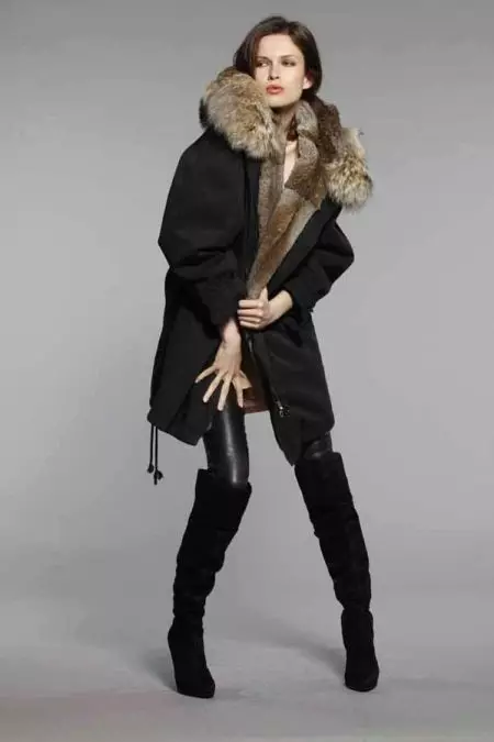 Bayan Aşağı Ceketler 2021 (41 Fotoğraf): Kış, Fince, İsveççe ve Kanada Modelleri 14339_5