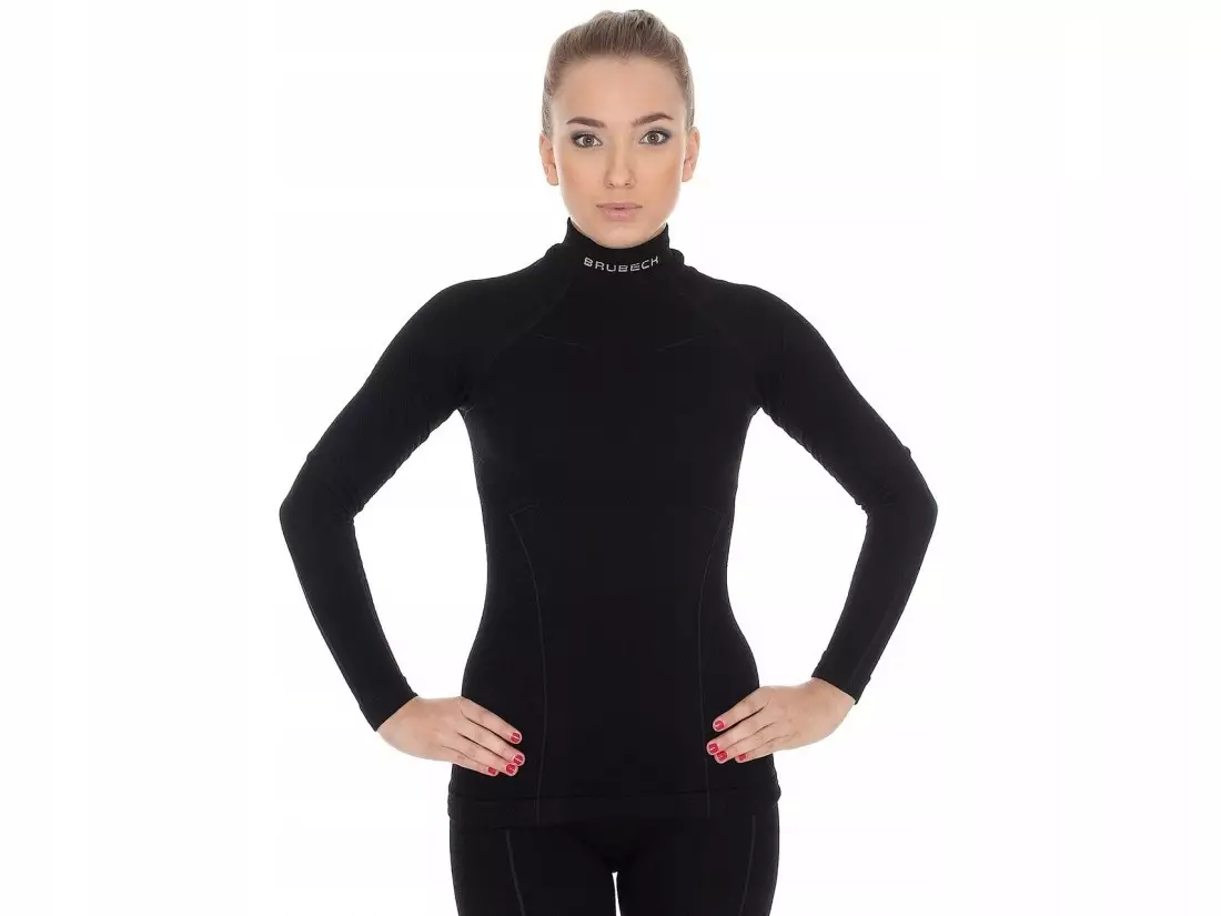 Wollelt Thermal Underwear: Wielt Kleeder aus 100% Kamel a Schof a Schof, iwwerschafft vun der weiblecher Thermesch Elektroin fir kale Wieder 1433_26