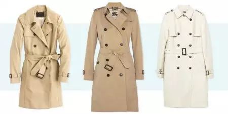 Wat te wear Trench 2021 (79 fotos): hoe te draach in froulike triple swart, beige, blauw? 14375_8