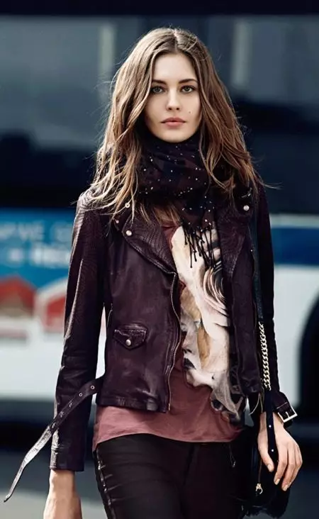 Шкіряна жіноча куртка косуха (68 фото): з чим носити 14383_5