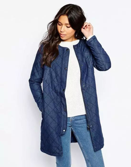 Una giacca denim da donna estesa (45 foto): cosa indossare e come allungare i jeans 14388_14
