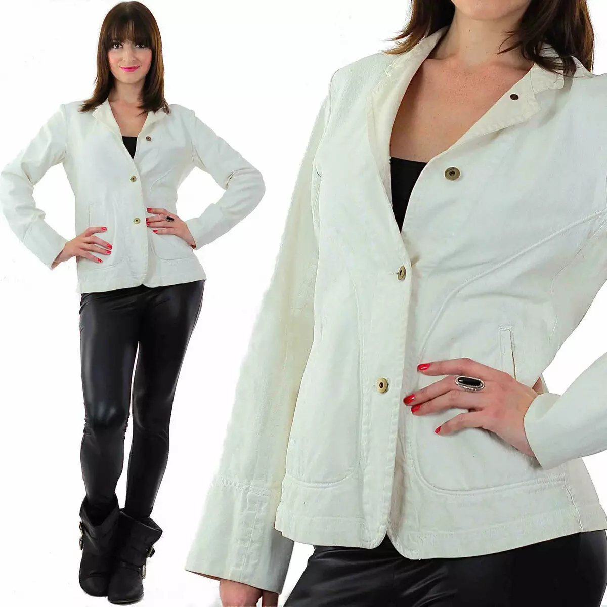 Wit Denim Jacket: Wat draagt ​​White Dachin 14393_20