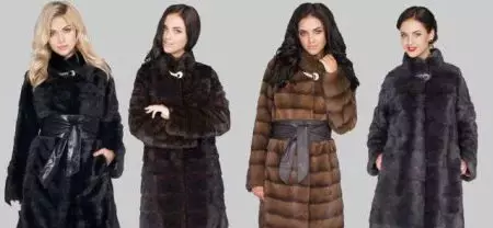 Manteau de fourrure de vison (64 photos): avis sur Mink manteau, modèle de couleur noir diamant noir