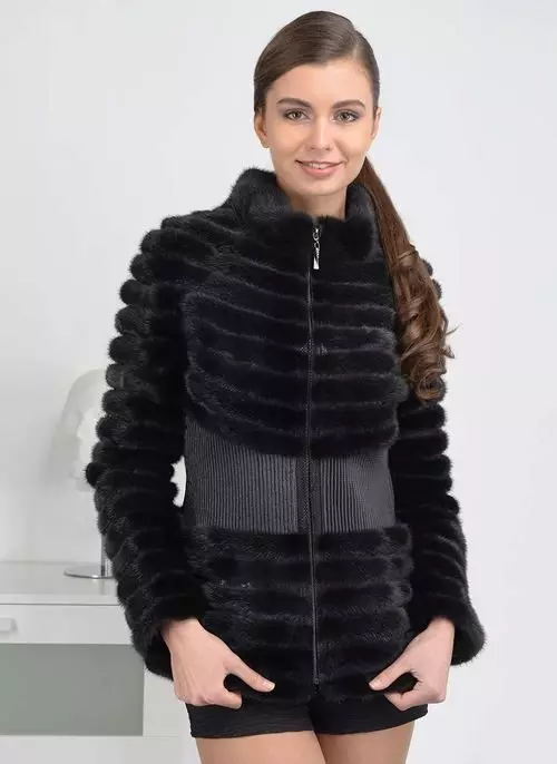 MINK Town Fur Coat (34 wêne): Models 14414_2