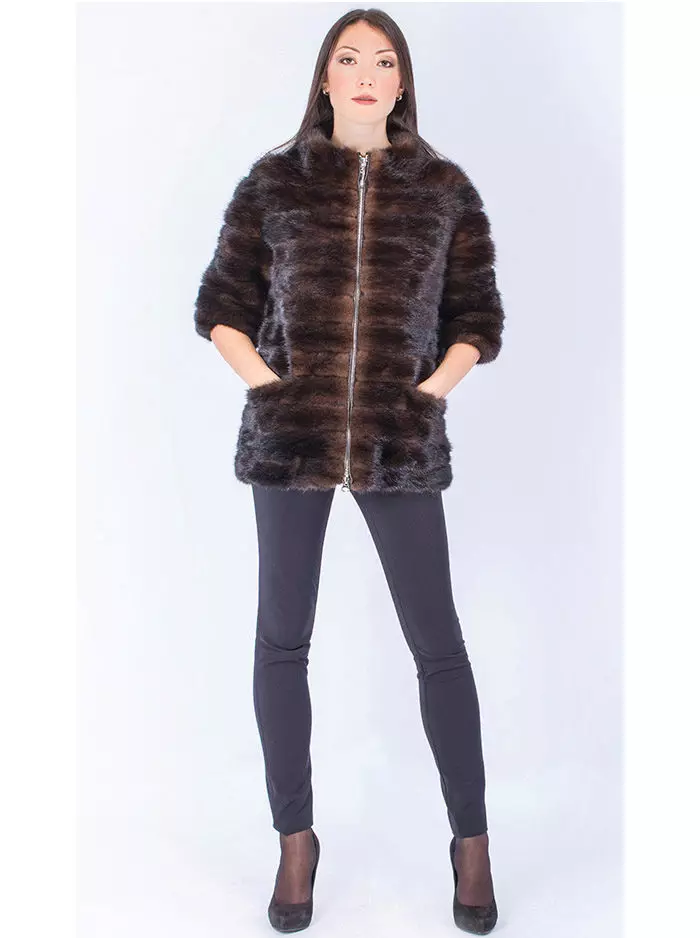 Mink dhorobha fur coat (34 photos): Models 14414_30