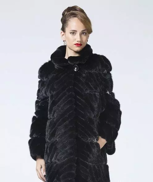 Mink dhorobha fur coat (34 photos): Models 14414_4