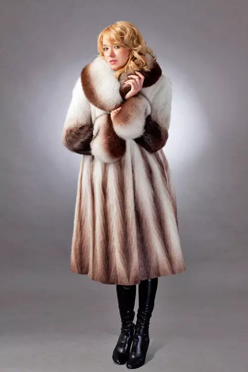 Fur Coat Wild Mink (41 Valokuvat) Mitä se on, mallit, arvostelut 14416_29