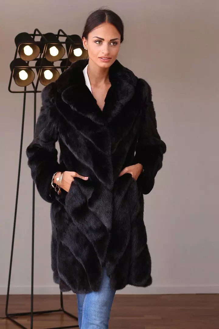 Fur Coat Wild Mink (41 լուսանկար) Ինչ է դա, մոդելներ, ակնարկներ 14416_35