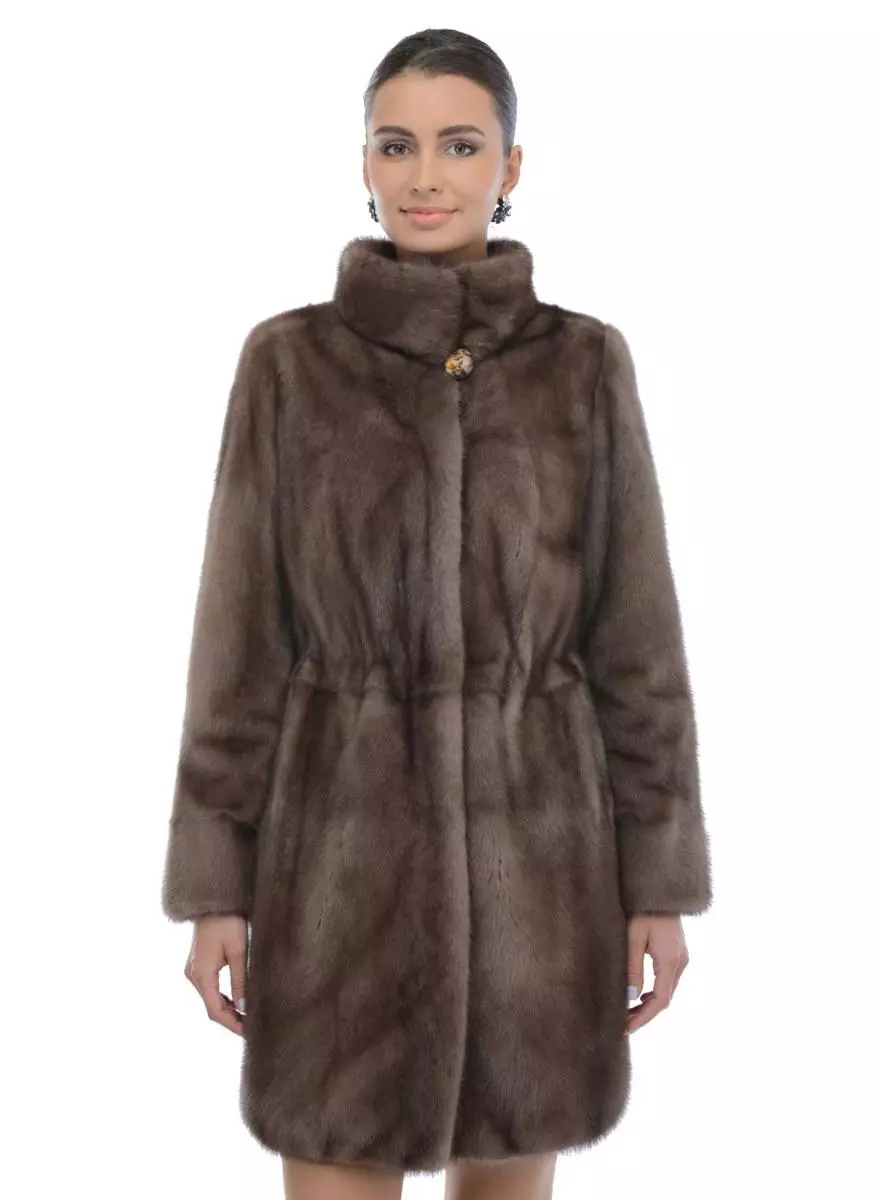 Kalyaev Mink γούνα παλτά (41 φωτογραφίες): Κριτικές του Mink Fur Coats εργοστάσιο 