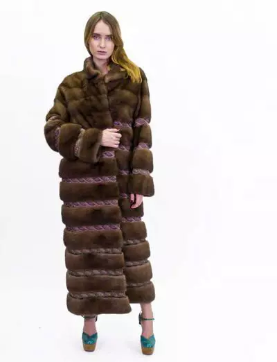 來自Mink Pare的皮大衣（70張照片）：評論Mink Coat Pare是否成本 14423_5