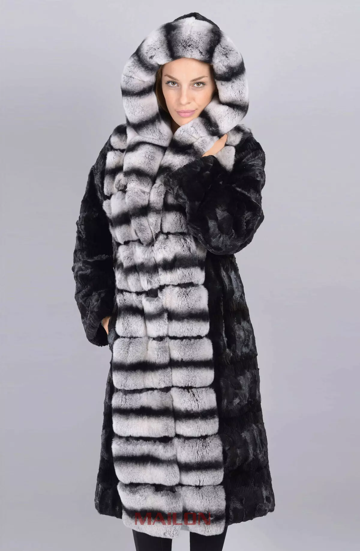 來自Mink Pare的皮大衣（70張照片）：評論Mink Coat Pare是否成本 14423_50