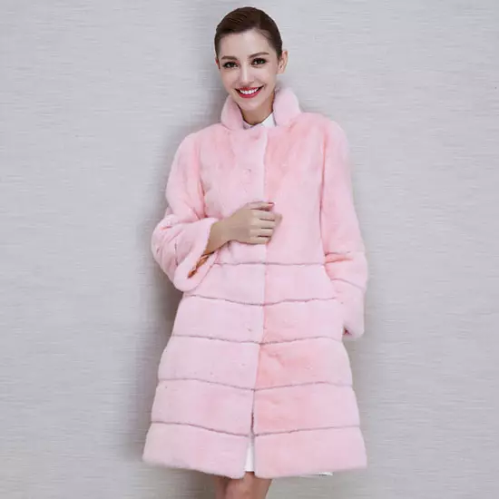 Како да изберете палто од mink (131 фотографии): Совети за избор на висококвалитетни палта, правила при купување на крзно 14428_129