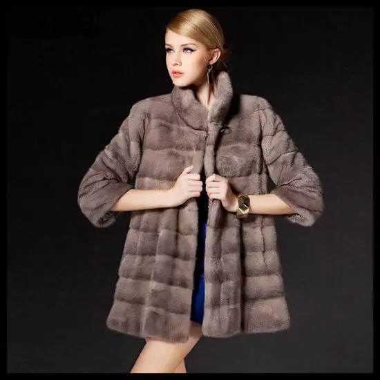 Como escolher um casaco de vison (131 fotos): dicas para escolher casacos de pele de alta qualidade, regras quando se compra um casaco de pele 14428_28