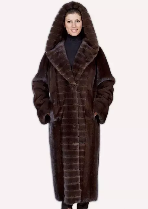 Comment choisir un manteau de vison (131 photos): Conseils pour choisir des manteaux de visons de haute qualité, des règles lors de l'achat d'un manteau de fourrure 14428_73