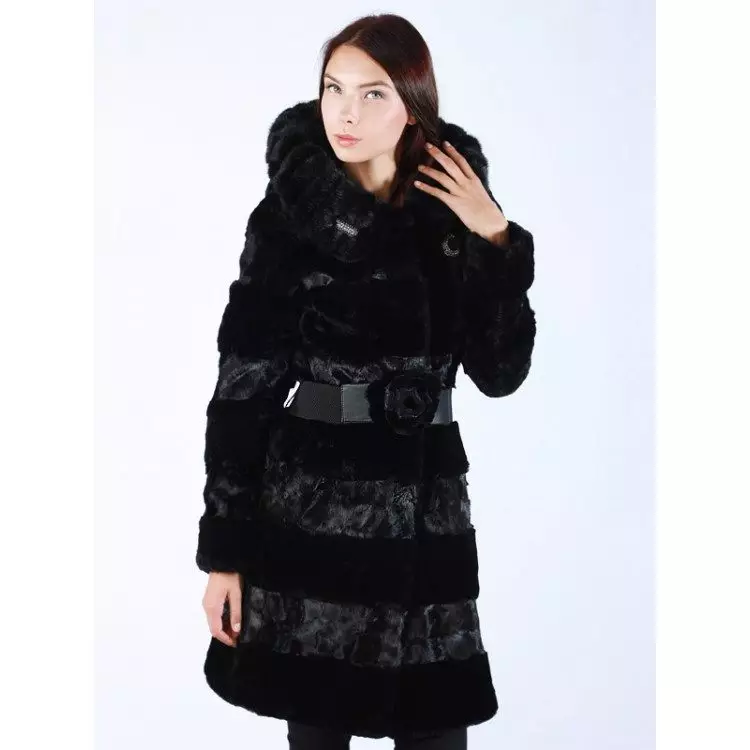 Comment choisir un manteau de vison (131 photos): Conseils pour choisir des manteaux de visons de haute qualité, des règles lors de l'achat d'un manteau de fourrure 14428_94