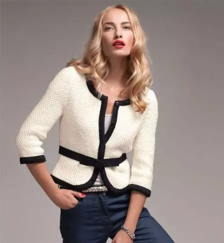 Chanel Jackets (45 ფოტო): Twid მოდელები 14464_43