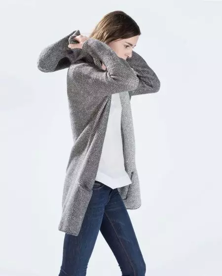 cardigan ກັບ hood (61 ຮູບ): ແບບຂອງແມ່ຍິງ, ມີສິ່ງທີ່ຕ້ອງໃສ່ 14482_29