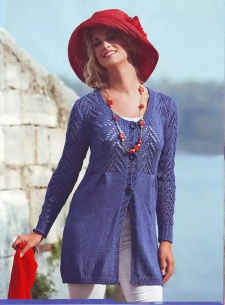 Openwork Cardigans (103 argazki): Zer janzten da, eredua irekita eta plank 14484_53