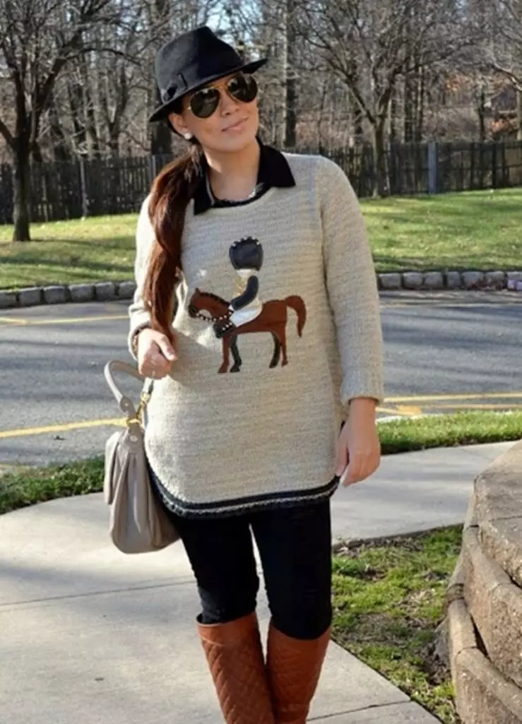 pulover lung (82 poze): tricotate, cu laturile, fără butoane, în fața unui scurt 14501_41