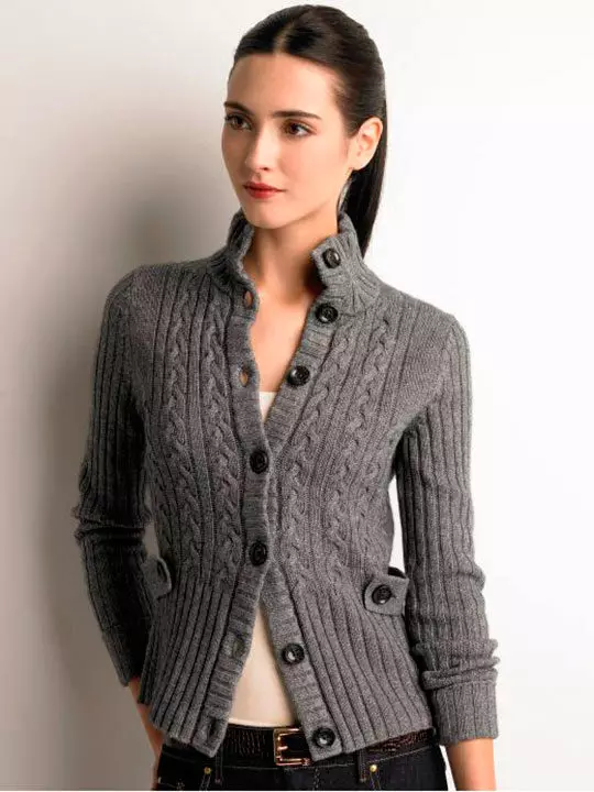 Z dolgimi rokavi jakna: kako krat, kratko in skrajšan ženski jakna z dolgimi rokavi, črna 14502_27