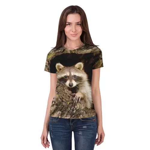 3D T-Shirt (88 myndir): Models, sem eru með 3D T-shirts 14563_2