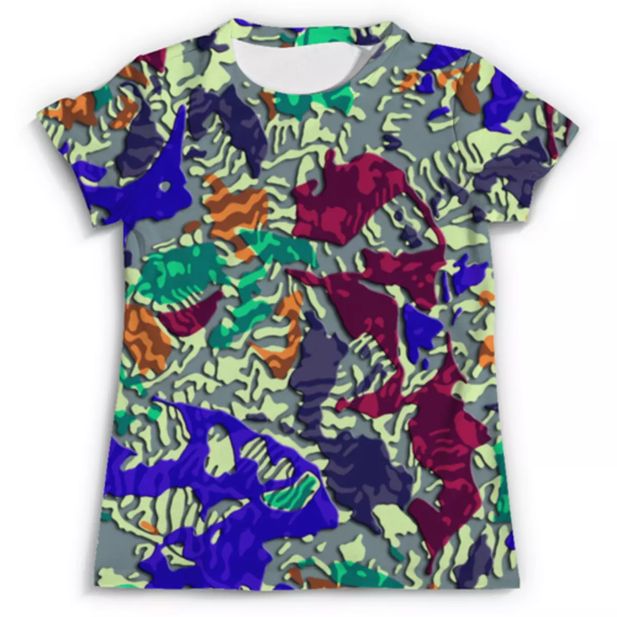 T-shirt ya 3D (picha 88): Mifano, ambayo huvaa mashati ya 3D 14563_23